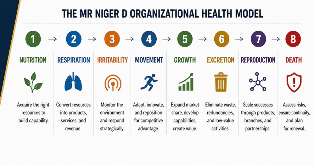 The MR NIGER D Framework for Sustainable Growth: 8 Critical Drivers of Long-Term Business Success